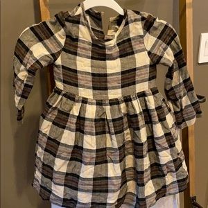 Girls plaid dress